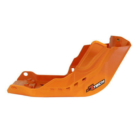 Cubrecárter RACETECH de plástico - naranja para KTM, HUSQVARNA y GAS GAS de 2022 a 2027