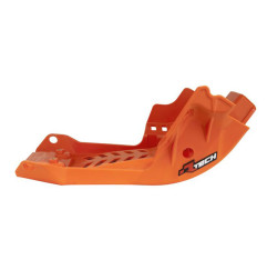 Cubrecárter RACETECH de plástico - naranja para KTM, HUSQVARNA y GAS GAS de 2023 a 2027