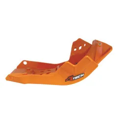 RACETECH Kunststoff-Motorschutz - Orange KTM für KTM SX, XCW 125, GAS GAS EC, MC 125 und HUSQVARNA TC, TE 125 2023-2027