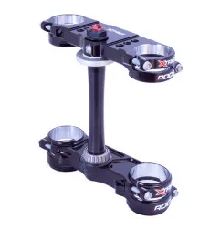 Tijas de horquilla XTRIG ROCS Pro offset regulable 20-22 mm - negro para KTM, HUSQVARNA y GAS GAS de 2023 a 2027