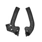Protections de cadre RACETECH bi-matière - noir pour KTM SX 85 et GAS GAS MC 85 de 2018 à 2024 Protections de cadre RACETECH bi-matière - noir pour KTM SX 85 et GAS GAS MC 85 de 2018 à 2024