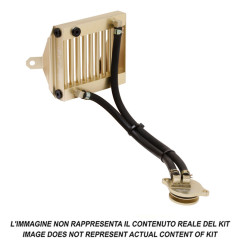 Kit de refroidissement d'huile TWIN AIR pour KAWASAKI KXF 250 de 2010 à 2016