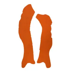Protectores de chasis VIBRAM - naranja para KTM EXC, EXCF, SX, SXF, XCW 125, 150, 250, 300, 350, 450, 500 de 2016 a 2021