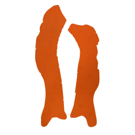 Protectores de chasis VIBRAM - naranja para KTM EXC, EXCF, SX, SXF, XCW 125, 150, 250, 300, 350, 450, 500 de 2016 a 2021