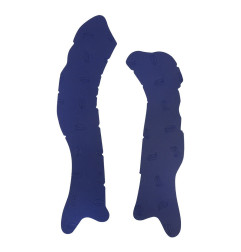 VIBRAM Frame Guards - Blue for HUSQVARNA FC, FE, TC, TE, TX 125, 250, 300, 350, 450 2016-2018