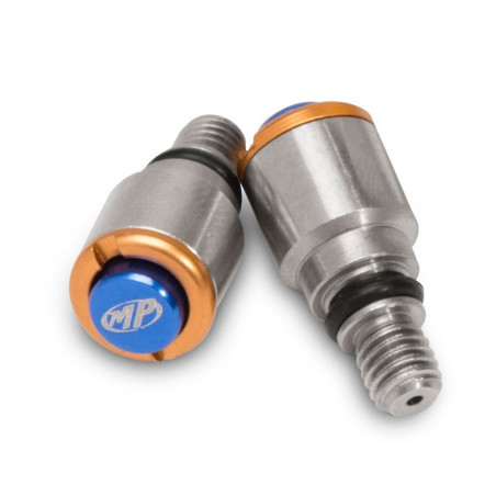 MOTION PRO Micro Bleeder Gabel-Entlüftungsschraube M5x0,8 (SHOWA-Gabel) für HONDA, SUZUKI und KAWASAKI 1996-2027