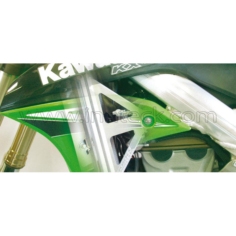 Refuerzos de radiadores WORKS CONNECTION ref. 18-300 para KAWASAKI KXF 450 de 2016 a 2018
