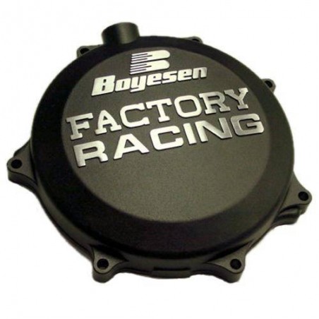 Black clutch cover BOYESEN for KAWASAKI KXF 450, KX450F from 2006 to 2015 127134 BOYESEN 129,90 €