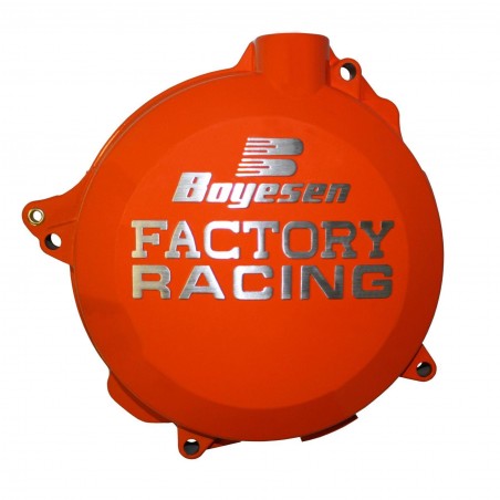 Couvercle de carter embrayage orange BOYESEN pour KTM SX, EXC, HUSQVARNA TE, HUSABERG TE 250 et 300 127089 BOYESEN 124,90 €