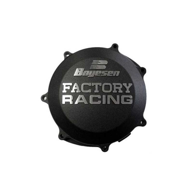 Schwarzer Kupplungsgehäusedeckel BOYESEN für GAS GAS EC450F (Baujahre 2013 bis 2016) und YAMAHA YZF, WRF 450 (Baujahre 2003 Schwarzer Kupplungsgehäusedeckel BOYESEN für GAS GAS EC450F (Baujahre 2013 bis 2016) und YAMAHA YZF, WRF 450 (Baujahre 2003
