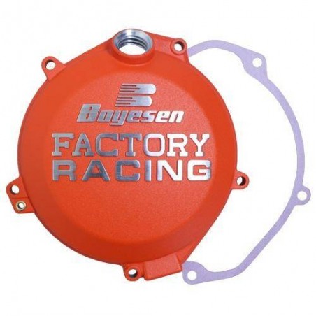 Couvercle de carter embrayage orange BOYESEN pour KTM SXF, EXCF, HUSQVARNA, HUSABERG FE, FE 250 et 350 127106 BOYESEN 124,90 €