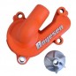 Carcasa de la bomba de agua + hélice naranja BOYESEN para HUSABERG, HUSQVARNA, FE, FC, FS KTM EXCF, SXF