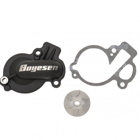 Water pump housing + propeller black BOYESEN for HUSQVARNA FC, FS KTM SXF