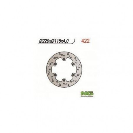 Disque de frein NG pour YAMAHA YZ400F YZ250 WR250Z TDR125 YZ125