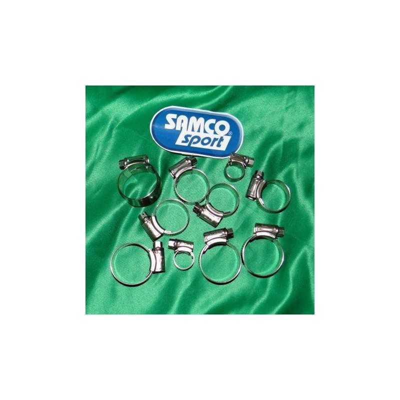 Hose clamp kit radiator hose SAMCO for YAMAHA YZ 125cc from 1996 to 2001