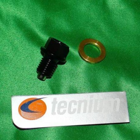 Tapón de drenaje magnético TECNIUM M12x1.5x13 para HONDA, HUSQVARNA, KAWASAKI, KTM y YAMAHA 891618 TECNIUM 9,90