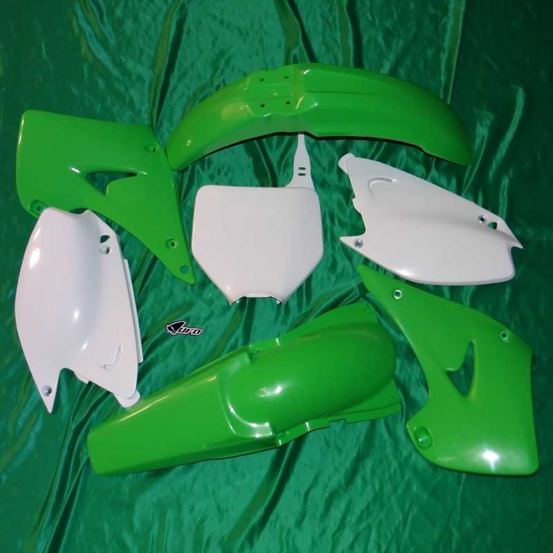 Kit de plásticos de carenado UFO para KAWASAKI KX 125 y 250 de 2003 a 2009