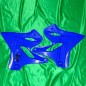 Tapas de radiador POLISPORT para YAMAHA YZ 125, 250 de 2002 a 2014 Tapas de radiador POLISPORT para YAMAHA YZ 125, 250 de 2002 a 2014