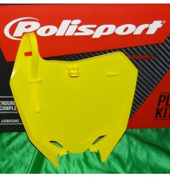Placa portanúmeros delantera POLISPORT para SUZUKI RMZ 250 y 450 de 2008 a 2018