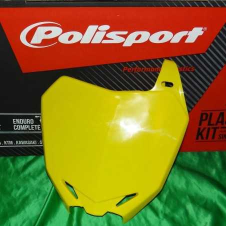 Placa portanúmeros delantera POLISPORT para SUZUKI RMZ 250 y 450 de 2008 a 2018