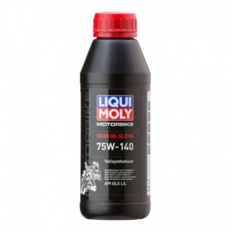 100% Synthetic Gear Oil LIQUI MOLY 500ml Motorbike Gear Oil 75W140 GL5 VS