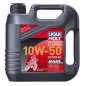 Huile Moteur 4T 100% Synthèse Tout Terrain LIQUI MOLY 10W50 1 Bidon de 4L Motorbike 4T Synth 10 W 50 Offroad Race