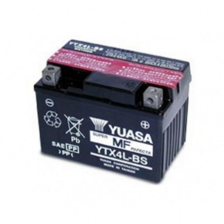 Batterie YUASA YTX4L-BS YTX4L-BS YUASA 35,59 €