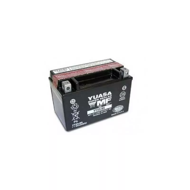 Batterie YUASA YTX9-BS sans entretien avec acide Batterie YUASA YTX9-BS sans entretien avec acide