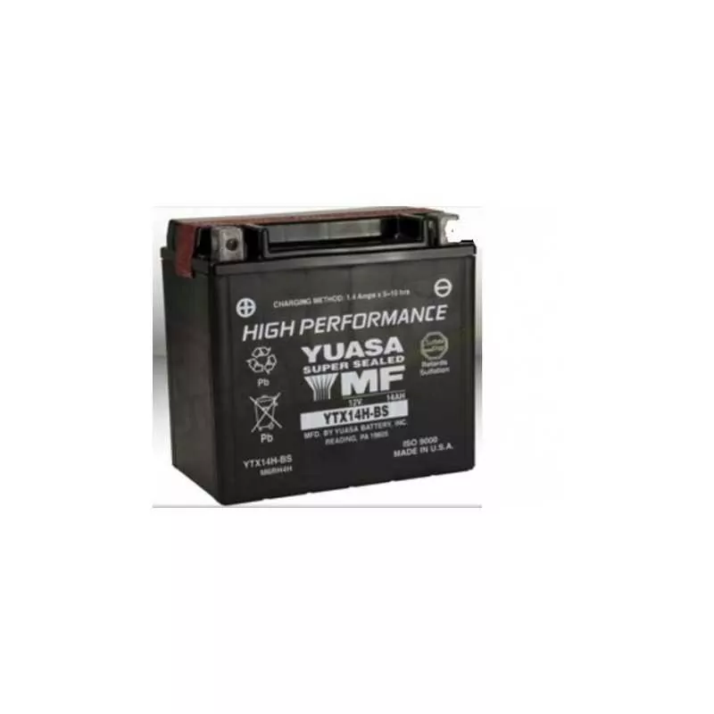 Battery YUASA YTX14H-BS