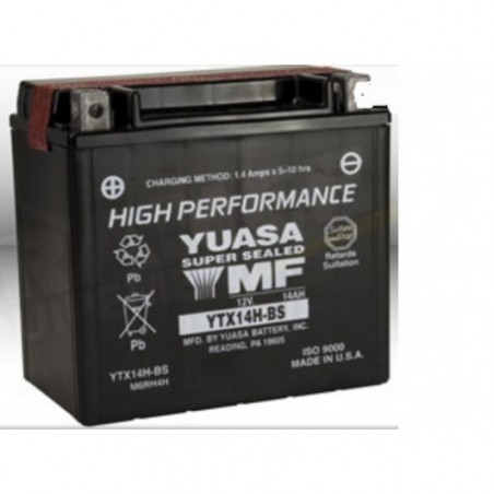 Batterie YUASA YTX14H-BS YTX14H-BS YUASA 157,00 €