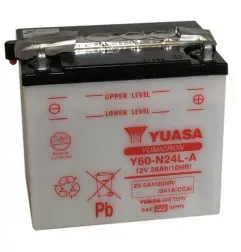 Batterie YUASA Y60-N24L-A Y60-N24L-A YUASA 133,59 €