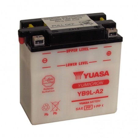 Batterie YUASA YB9L-A2 YB9L-A2 YUASA 61,92 €