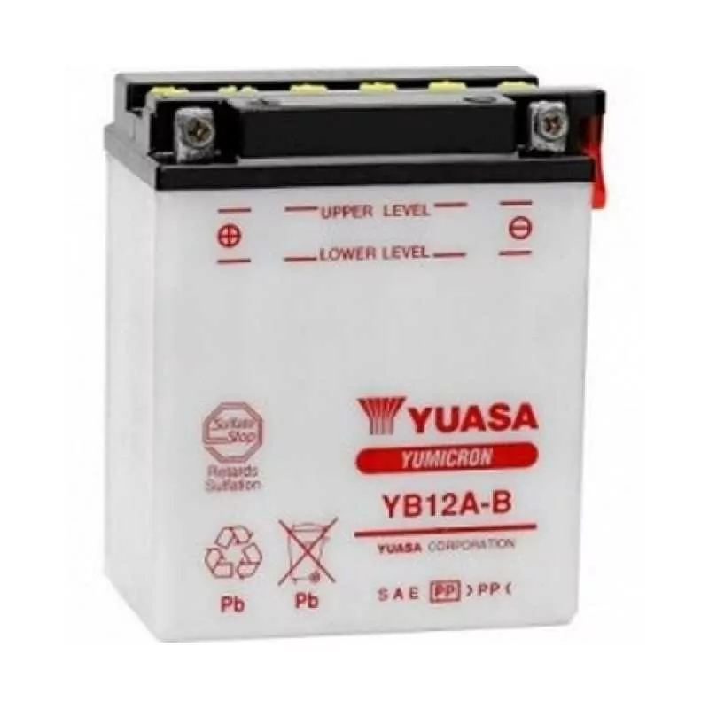 Batería YUASA YB12A-B