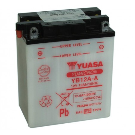 Batterie YUASA YB12A-A YB12A-A YUASA 63,87 €