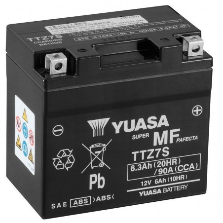 Battery YUASA TTZ7S Filled