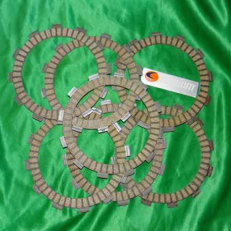 Disco de embrague forrado TECNIUM para HUSABERG TE125, HUSQVARNA TC125, TE125 KTM EXC200, SX200, SX150, EXC125, SX125