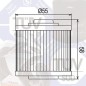 Filtro de aceite HIFLO FILTRO para YAMAHA YFM Raptor, Grizzly,...