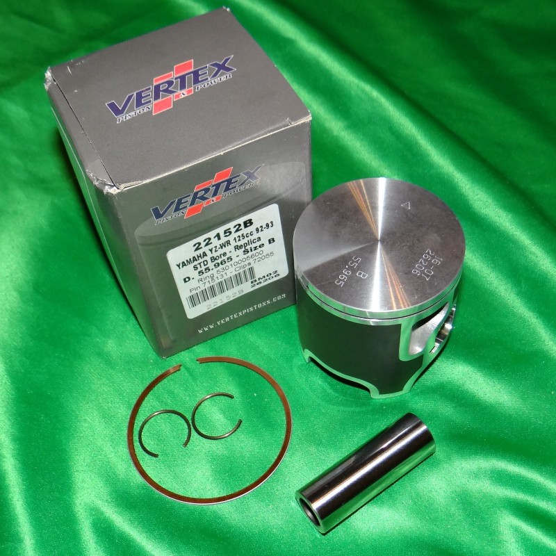 Piston VERTEX for YAMAHA YZ 125cc from 1990 to 1993