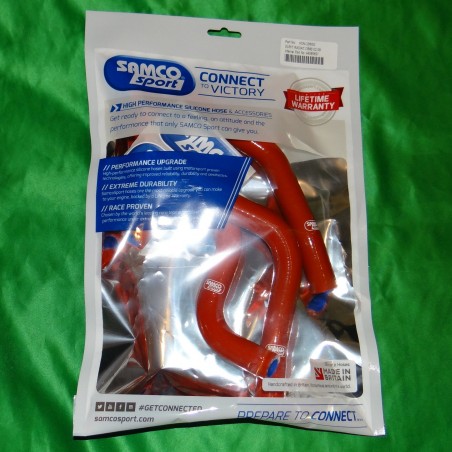 Radiator hose pack SAMCO original type for HONDA CRF, CR 80cc, 85cc from 2002 to 2013