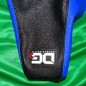 Seat cover BLACKBIRD Double Grip 3 black/blue for YAMAHA YZ, WR 125cc 250cc