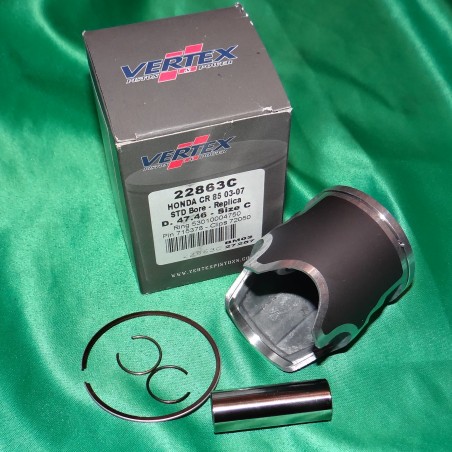 Piston VERTEX pour HONDA CR 85cc R de 2003 à 2007 22863 VERTEX 72,90 €