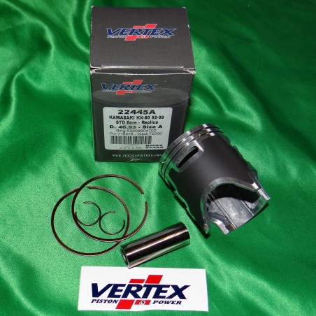 Piston VERTEX pour KAWASAKI KX 80cc de 1988 à 2000