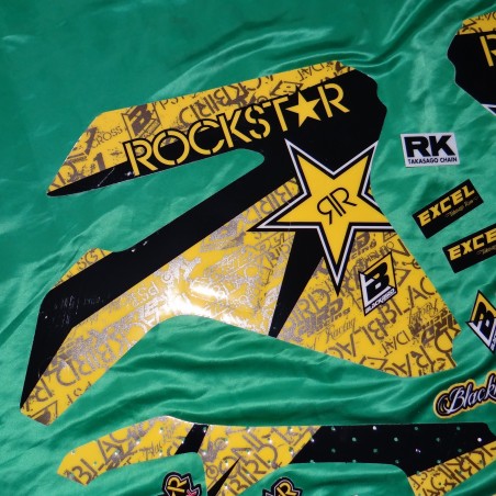 Kits décos BLACKBIRD Rockstar Energy pour SUZUKI RMZ 450 de 2005 à 2007