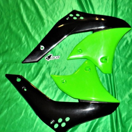 Ouïes de radiateur UFO pour KAWASAKI KXF 250cc de 2006 à 2008