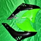 Tapas de radiador UFO para KAWASAKI KXF 250cc de 2006 a 2008