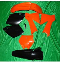 Kit de carenado de plástico UFO para KTM SX 125, 144, 150, 200, 250, 505, 540, 625 desde 2003 KTKIT501B999 UFO € 89.90
