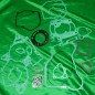 Complete engine gasket pack TECNIUM for HONDA CR 125 from 2000 to 2002