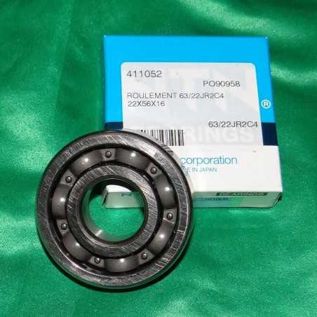 Rodamiento de cigüeñal NTN para GAS GAS EC, HONDA CR, KAWASAKI KX, YAMAHA YZ, WR,...