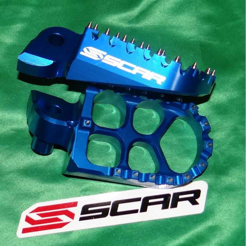 Repose-pieds SCAR Evo para GAS GAS EC, YAMAHA YZF, YZ, 125, 250, 400, 450