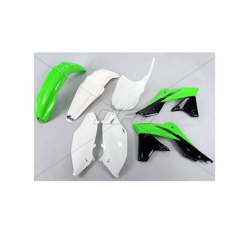 Kit de plásticos UFO para KAWASAKI KXF 250 KX250F de 2013 a 2016 Kit de plásticos UFO para KAWASAKI KXF 250 KX250F de 2013 a 2016